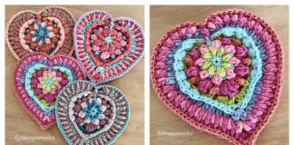 Corazon Loli Heart Wall Hanging Crochet Pattern