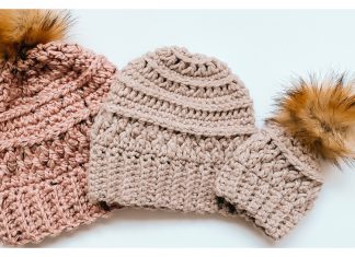 Blackberry Beanie Crochet Pattern