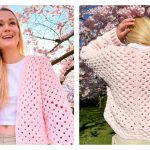 Hexi Honey Cardigan Free Crochet Pattern