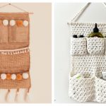 Wall Hanging Organizer Free Crochet Pattern