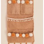 Wall Pocket Organizer Free Crochet Pattern