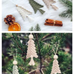 Christmas Tree Ornaments Crochet Pattern