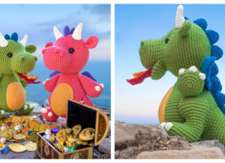 Dante the Dragon Amigurumi Free Crochet Pattern