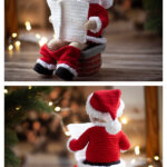 Christmas Bad Santa Amigurumi Crochet Pattern