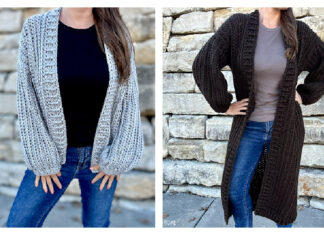 Eva Cardi Free Crochet Pattern