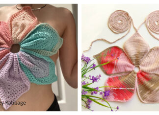 Georgia Flower Top Free Crochet Pattern