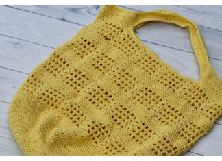 Sunny Day Market Bag Free Crochet Pattern and Video Tutorial