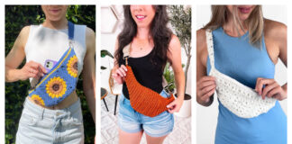 10+ Crossbody Bum Bag Crochet Patterns