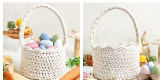 Easter Basket Free Crochet Pattern