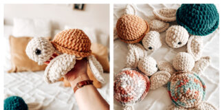 Fred The Sea Turtle Amigurumi Free Crochet Pattern and Video Tutorial