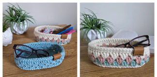 Glasses Holder Free Crochet Pattern