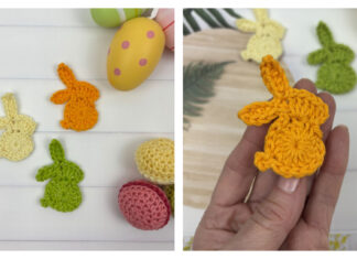 Little Easter Bunny Motif Free Crochet Pattern