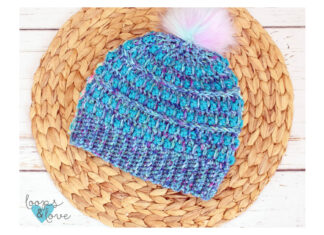 Northern Longridge Beanie Free Crochet Pattern