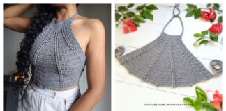 Tallulah Wrap Top Crochet Pattern and Video Tutorial