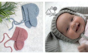 Bunny Baby Bonnet Free Crochet Patterns