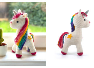 Lizzie the Unicorn Amigurumi Free Crochet Pattern