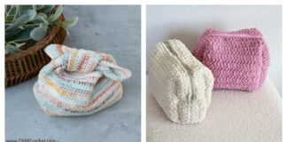 Makeup Bag Free Crochet Patterns