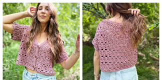 Boxy Blooms Cardigan Free Crochet Pattern