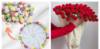 Flower Bouquet Blanket Crochet Patterns