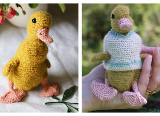 New Duckling Amigurumi Free Crochet Pattern