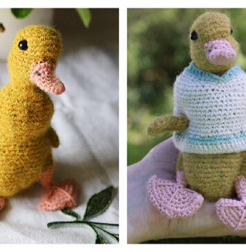 New Duckling Amigurumi Free Crochet Pattern