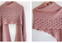 Floral Drift Shawl Free Crochet Pattern
