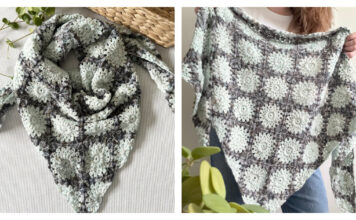 Island Time Shawl Free Crochet Pattern