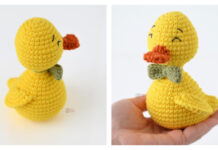 Jeff the Duck Amigurumi Free Crochet Pattern