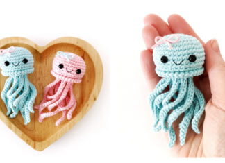 No-Sew Jellyfish Free Crochet Pattern