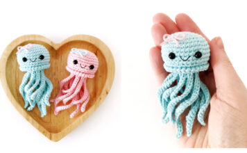 No-Sew Jellyfish Free Crochet Pattern