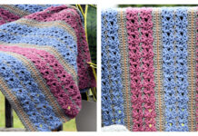 Wild Flowers Afghan Free Crochet Pattern