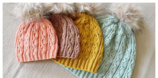 Deidra Hat Free Crochet Pattern and Video Tutorial