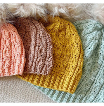 Deidra Hat Free Crochet Pattern and Video Tutorial