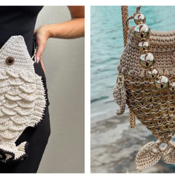 Fish Bag Crochet Patterns