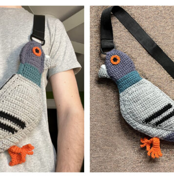 Pigeon Purse Free Crochet Pattern