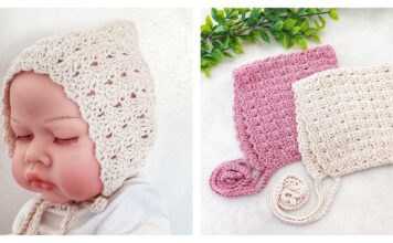 Primrose Pixie Bonnet Free Crochet Pattern