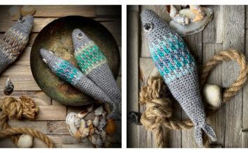 Salty Sardines Amigurumi Free Crochet Pattern