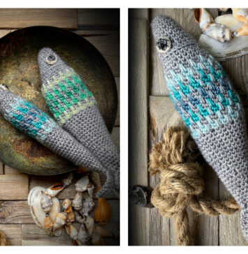 Salty Sardines Amigurumi Free Crochet Pattern