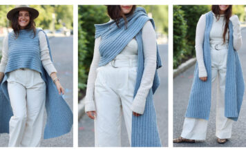 Serata Wrap Free Crochet Pattern