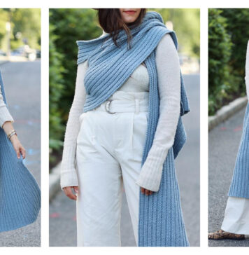 Serata Wrap Free Crochet Pattern