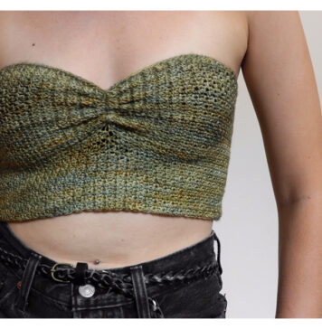Spring Valley Bandeau Free Crochet Pattern