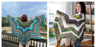 Star Shaped Shawl Crochet Patterns