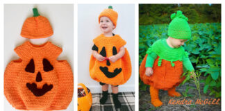 Pumpkin Baby Costume Crochet Patterns