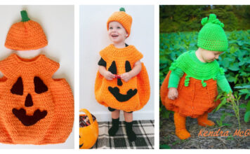 Pumpkin Baby Costume Crochet Patterns