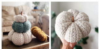 Star Stitch Pumpkin Free Crochet Pattern