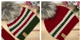 Winter Sled Beanie Free Crochet Pattern